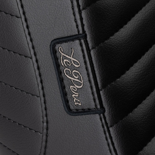LE Pera #LYRU-580PT - Tailwhip Up Front Seat - Pleated - Black - FLSB/FXLR '18-'24