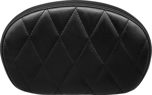 Le Pera #L-SBP02DM-SH - Sissy Bar Pad - Medium - Diamond - Shiny Black