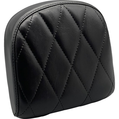 LE Pera #L-SBP03DM-SH - Sissy Bar Pad - Small - Diamond - Shiny Black