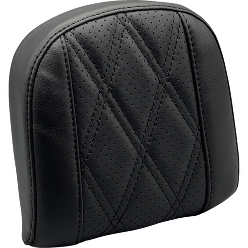 LE Pera #L-SBP03GT/HR2 - Sissy Bar Pad - Small - GT2/HR2 - Perforated Black