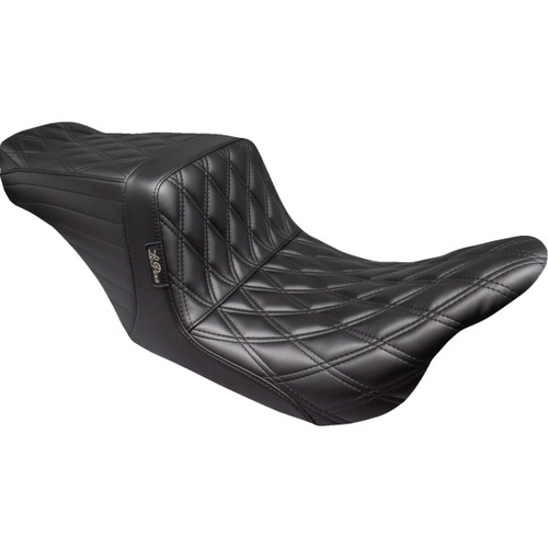 LE Pera #LKU-587DD - Tailwhip Up Front Seat - Double Diamond - Black - FL '08-'23