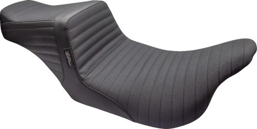 Le Pera #LK-587PTGP - Tailwhip Seat - Pleated w/ GripTape - Black - FL '08-'23