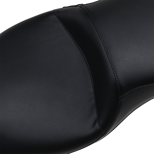 LE Pera #LK-997DL - Outcast Daddy Long Legs Seat - 2-Up - w/o Backrest - Smooth - Black - FL '08-'23