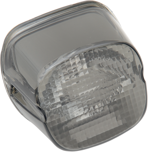 Drag Specialties #12-0411MD - Taillight Lens - Bottom Tag Window - Smoke