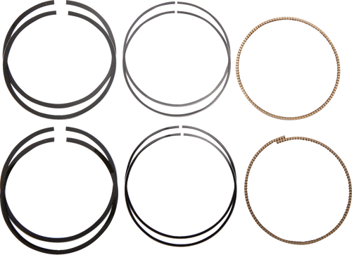 Drag Specialties Ring Set - 107" Motor - +.020" - M8