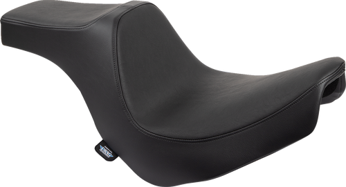 Drag Specialties #0802-1490 - Predator III Seat - Smooth - Black - FL/FX '18-'23