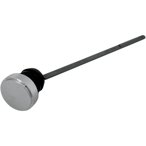 Drag Specialties - Custom Oil Dipstick - Peaked - Chrome - Dyna