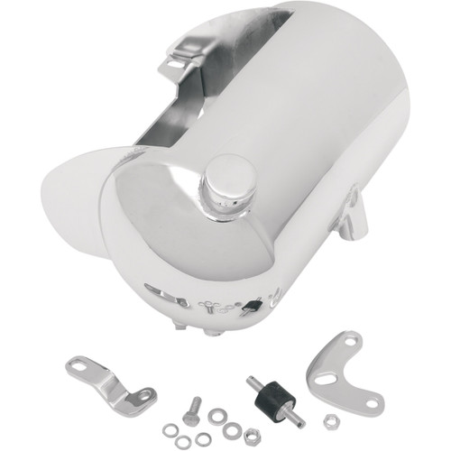 Drag Specialties - Custom Oil Tank - Side Fill - Softail