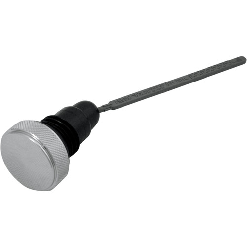 Drag Specialties - Custom Oil Dipstick - Peaked - Chrome - Dyna