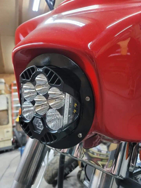 Baja Designs LP6 Lights Install On Harley-Davidson Road Glide - View #3