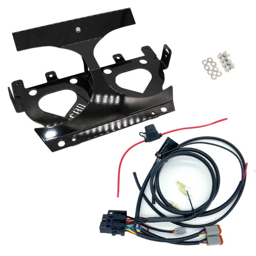 Cali Raised Moto 2015-2023 Road Glide Baja Designs LP6 Lighting Bracket & Harness