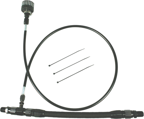 Oil Tank Breather Kit - Black - 02-06