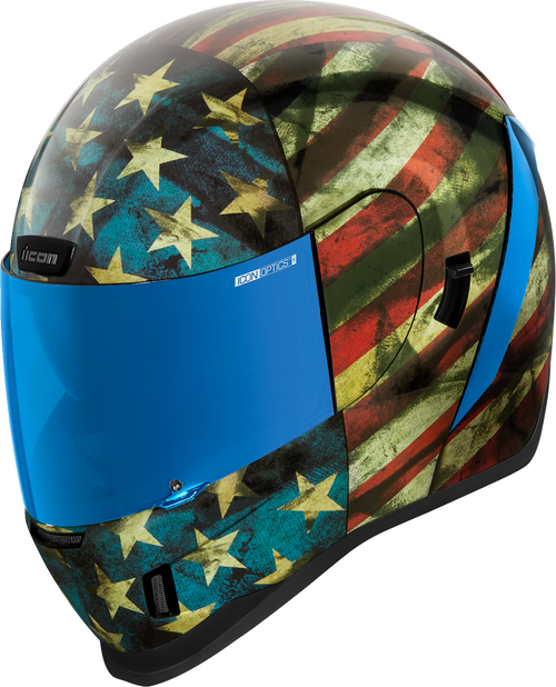 Icon Airform Helmet - Old Glory - XS