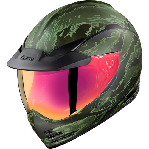 Icon - Domain™ Helmet - Tiger's Blood - Green - XS