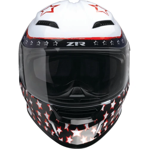 Z1R - Jackal Helmet - Patriot - Red/White/Blue - Small