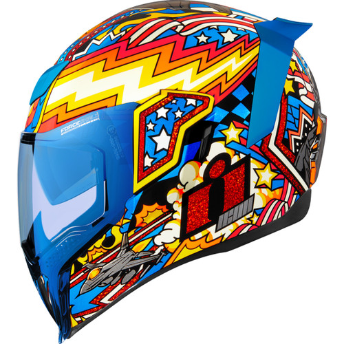 Icon - Airflite™ Helmet - Flyboy - Blue - XS