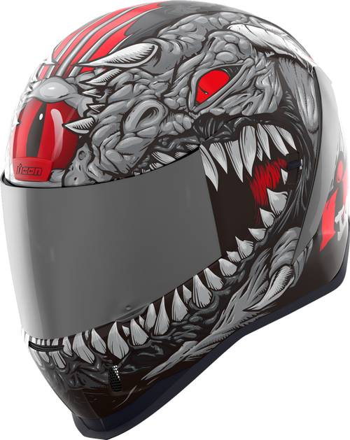 Icon Airform Helmet - Kryola Kreep - MIPS - Silver - XS