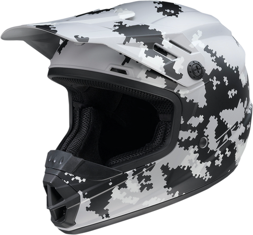 Z1r Youth Rise Helmet - Digi Camo - Gray - Small