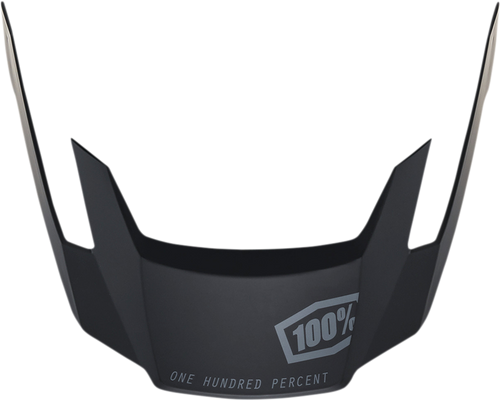 100% Altec Visor - Black - XS/S