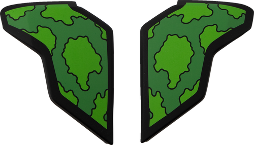 Icon Airflite Side Plates - GP23 - Green