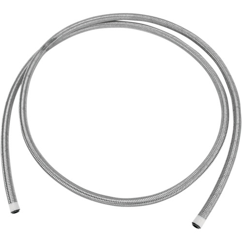 Goodridge #202-06-6 - Braided Fuel/Oil Hose - Stainless Steel - 3/8" - 6'