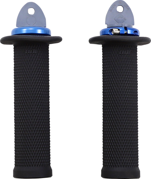 ODI #J33RFB-U  - Grips - Ruffian - ATV/PWC - Black/Blue