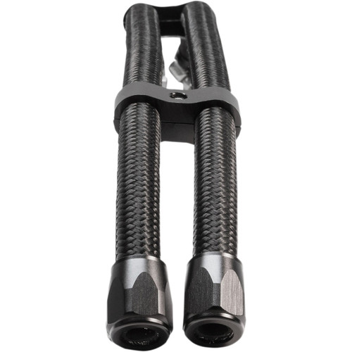 Jagg OIL Coolers #211-JLWN06-6 - Oil Hose Upgrade Kit - Black - 6'