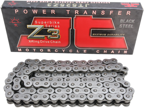 Jt Chains 525 Z3 - Heavy Duty X-Ring Sealed Drive Chain - Steel - 110 Links
