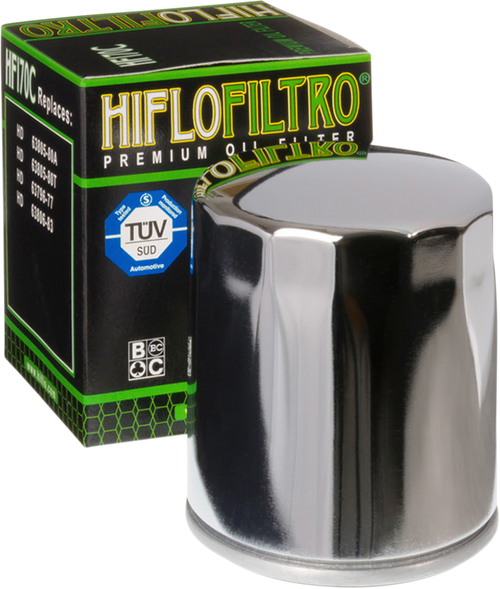 Oil Filter - Chrome