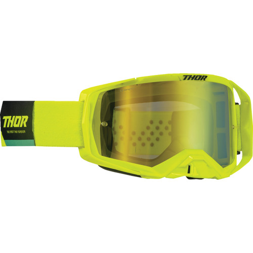 Thor - Activate Goggle - Acid/Black - Lime Mirror Lens