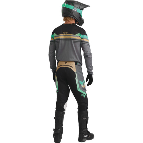 Thor - Activate Goggle - Teal/Charcoal - Smoke Mirror Lens
