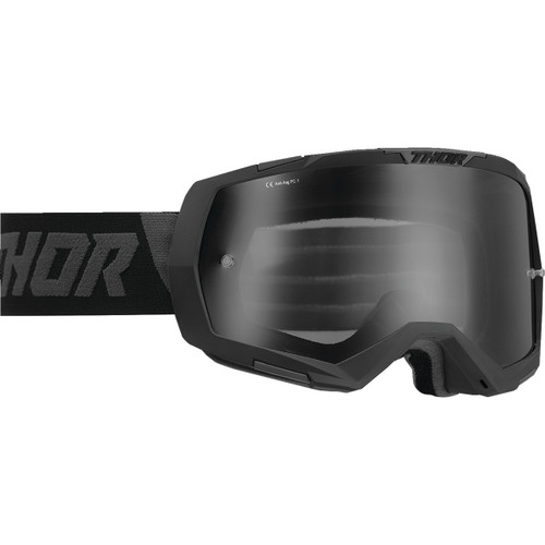 Thor - Regiment Goggle - Black/Gray - Smoke Lens