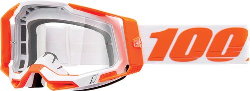 100% Racecraft 2 Goggles - Orange - Clear