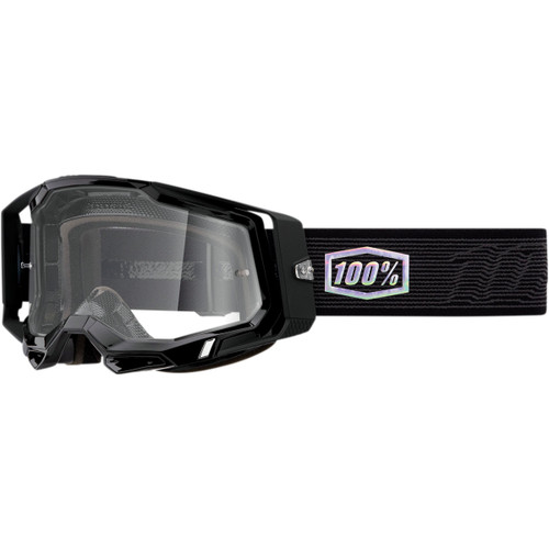100% #50009-00015 - Racecraft 2 Goggle - Topo - Clear Lens