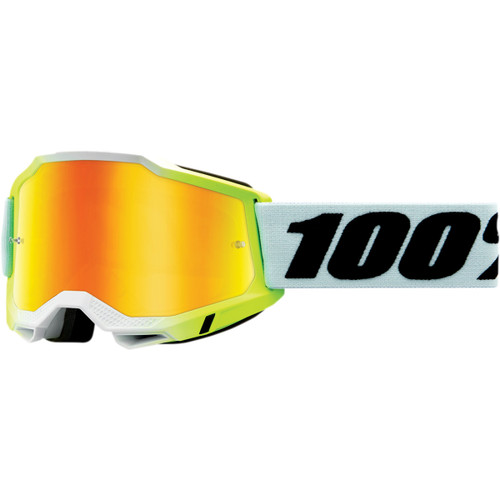 100% #50014-00015 - Accuri 2 Goggle - Dunder - Yellow Mirror Lens