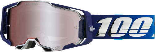 100% Armega Goggles - Novel - HiPER Silver Mirror