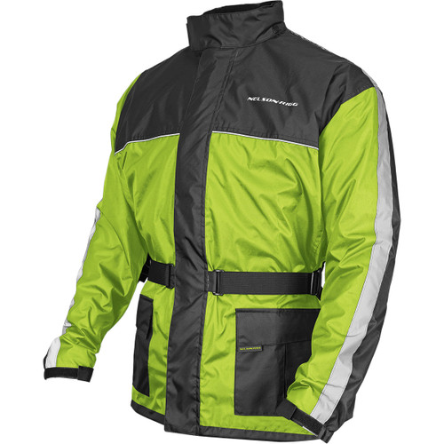 Nelson Rigg #SSJ-HVY-01-SM - Solo Storm Jacket - Hi-Vis Yellow/Black - Small