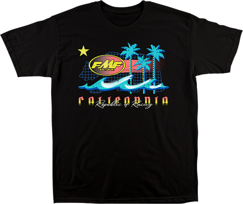 Fmf TEE WAVY BK MD