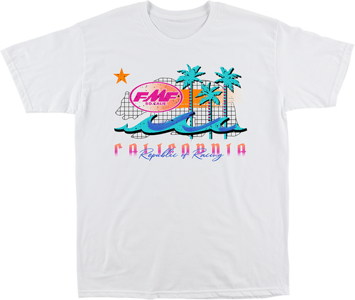Fmf TEE WAVY WH XL