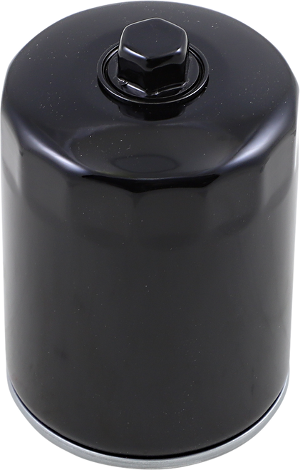 Oil Filter with Nut - Black - M8