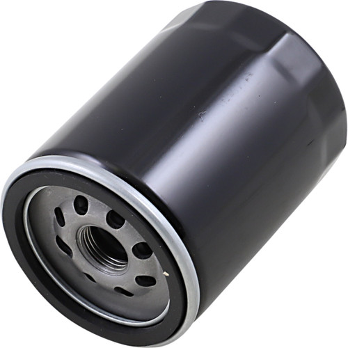 Drag Specialties - Oil Filter with Nut - Black - M8