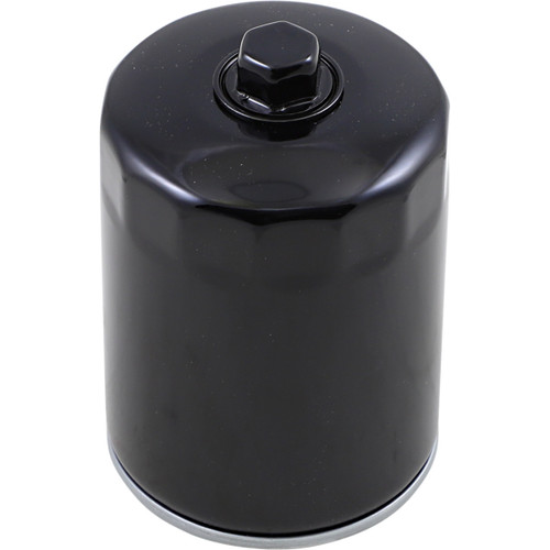 Drag Specialties - Oil Filter with Nut - Black - M8
