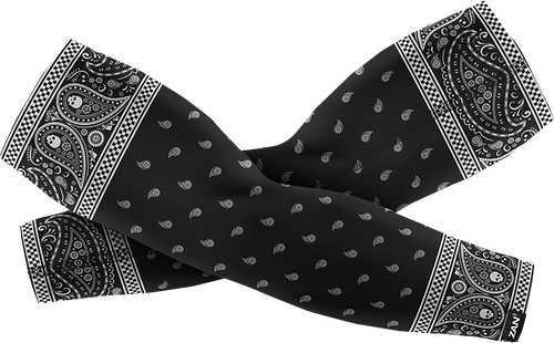 Zan Headgear SportFlex™ Arm Sleeves - Classic Bandanna - Medium