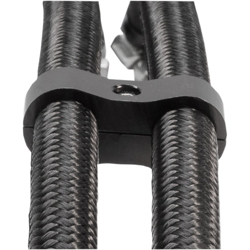 Jagg OIL Coolers #22-JHS06-BK - Hose Separator - Black - 3/8"