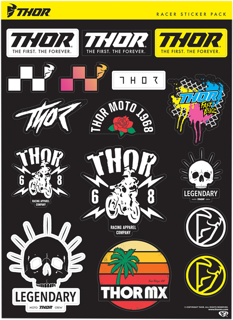 Thor Decal Sheet - Race