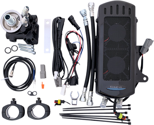 Oil Cooler - Gloss Black - Indian