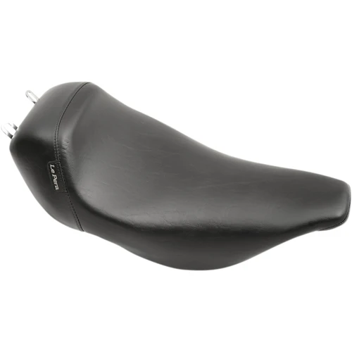 LE Pera #LH-005 - Bare Bones Solo Seat - Smooth - Black - FLT '02-'07