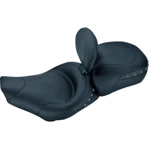 Mustang #79112 - Wide Rear Seat - Studded - Black - FL '97-'25