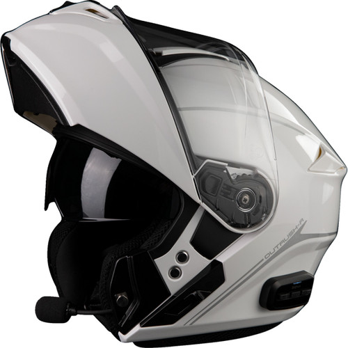Sena #OUTRUSHR-GW0XL3 - Outrush R Helmet - White - XL
