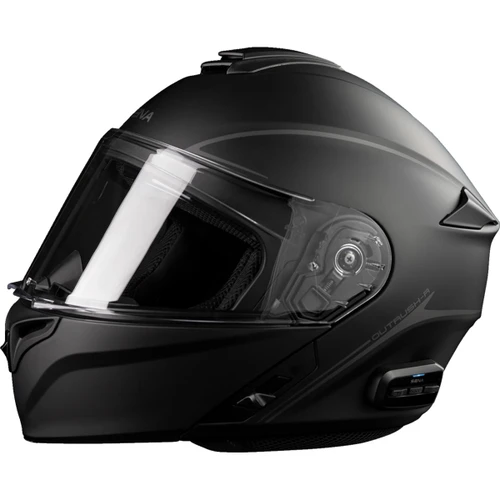 Sena #OUTRUSHR-MB00M3 - Outrush R Helmet - Black - Medium